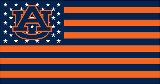 Auburn University American Flag