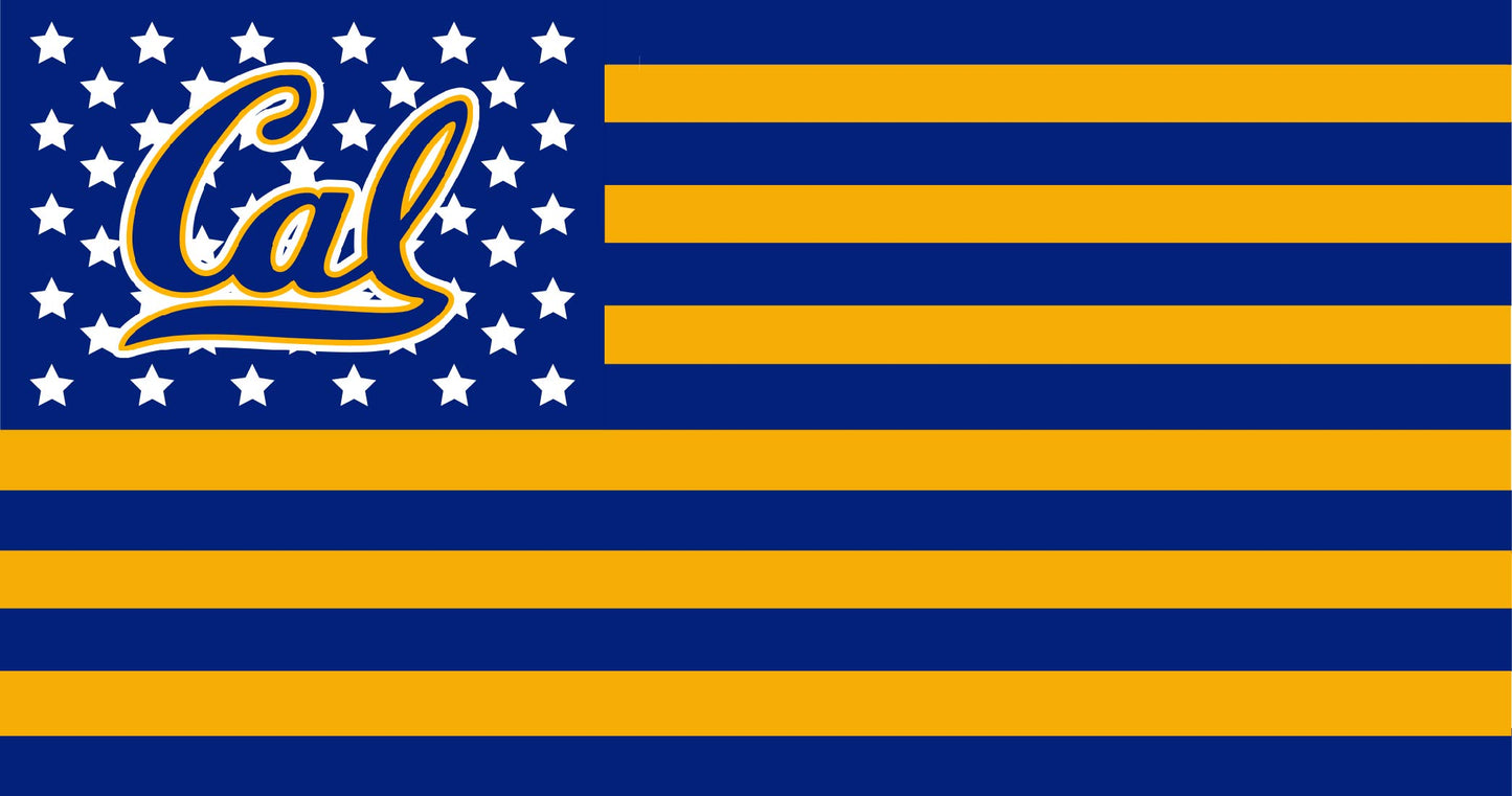 University of California, Berkeley American Flag