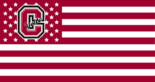 Colgate University American Flag