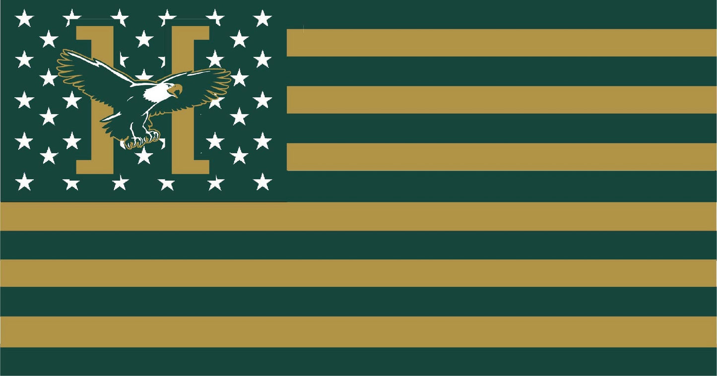 Husson University American Flag
