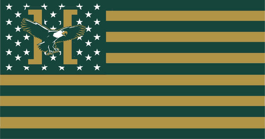 Husson University American Flag