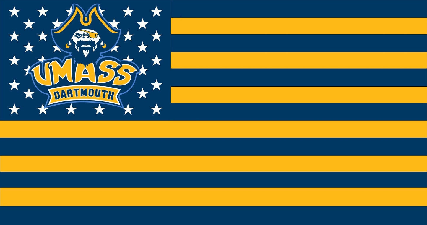University of Massachusetts Dartmouth American Flag