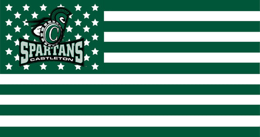 Castleton State University American Flag