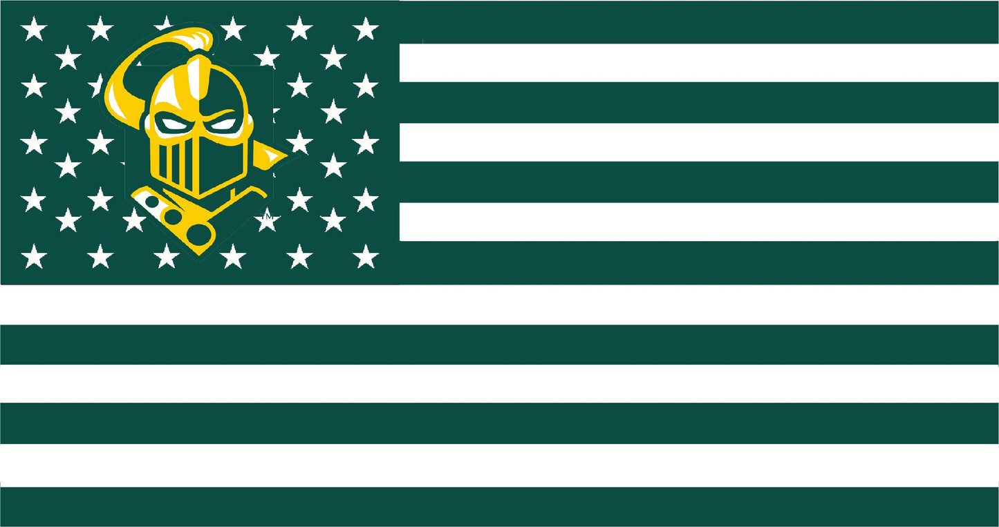 Clarkson University American Flag