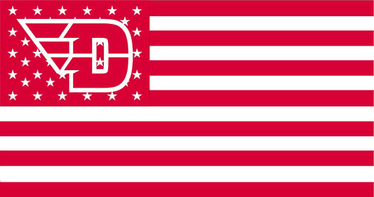 University of Dayton American Flag