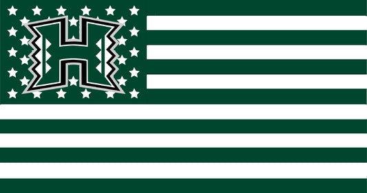 University of Hawaii American Flag