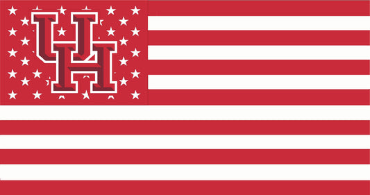 University of Houston American Flag