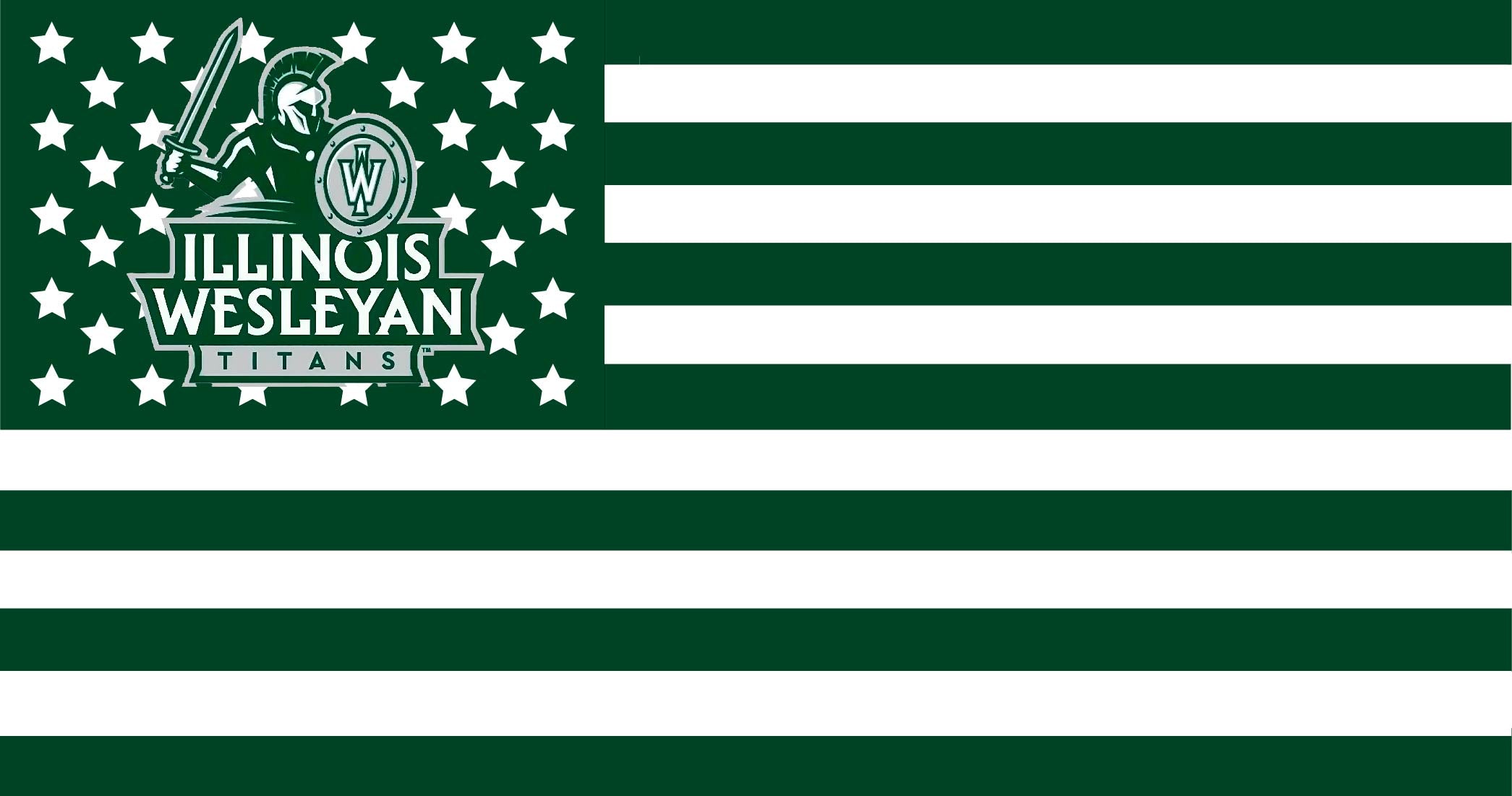 Illinois Wesleyan University American Flag – Flags University