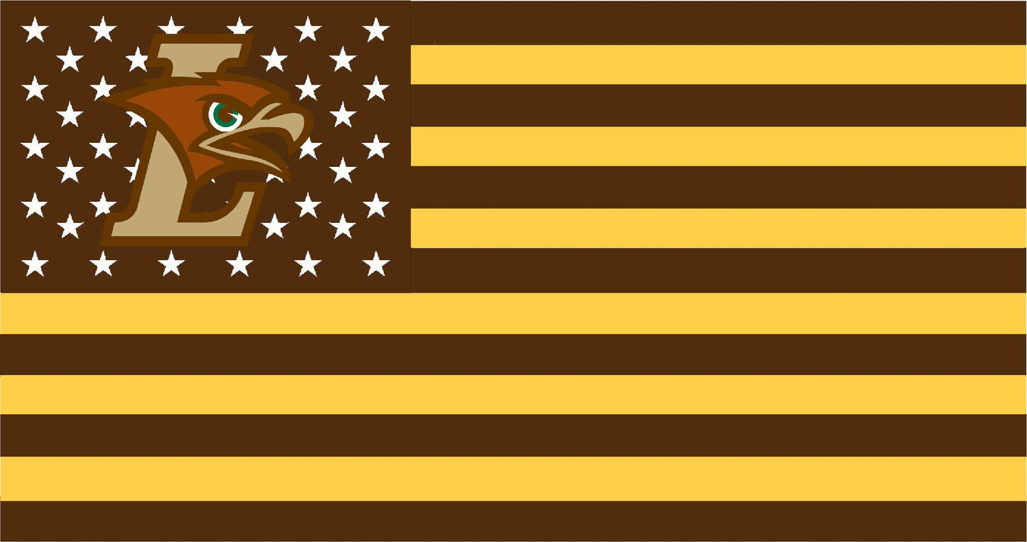 Lehigh University American Flag