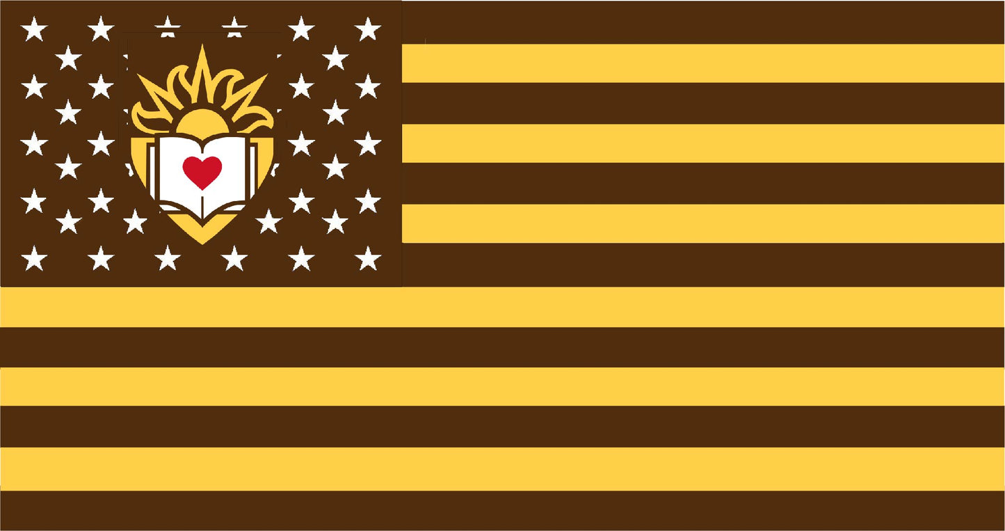 Lehigh University American Flag