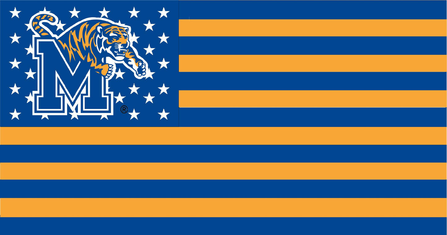University of Memphis American Flag