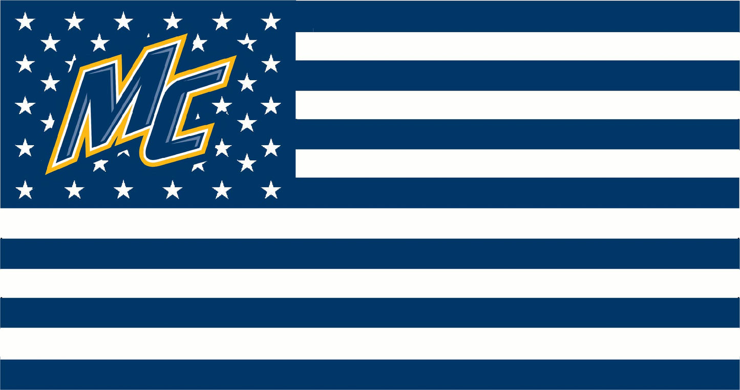Merrimack College American Flag