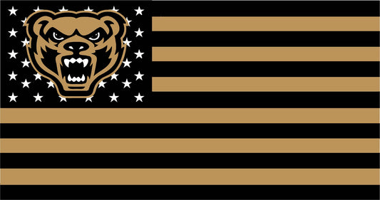 Oakland University (Mich.) American Flag