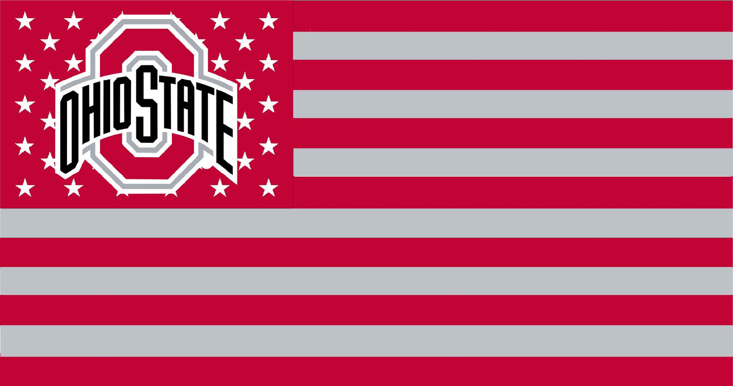 The Ohio State American Flag