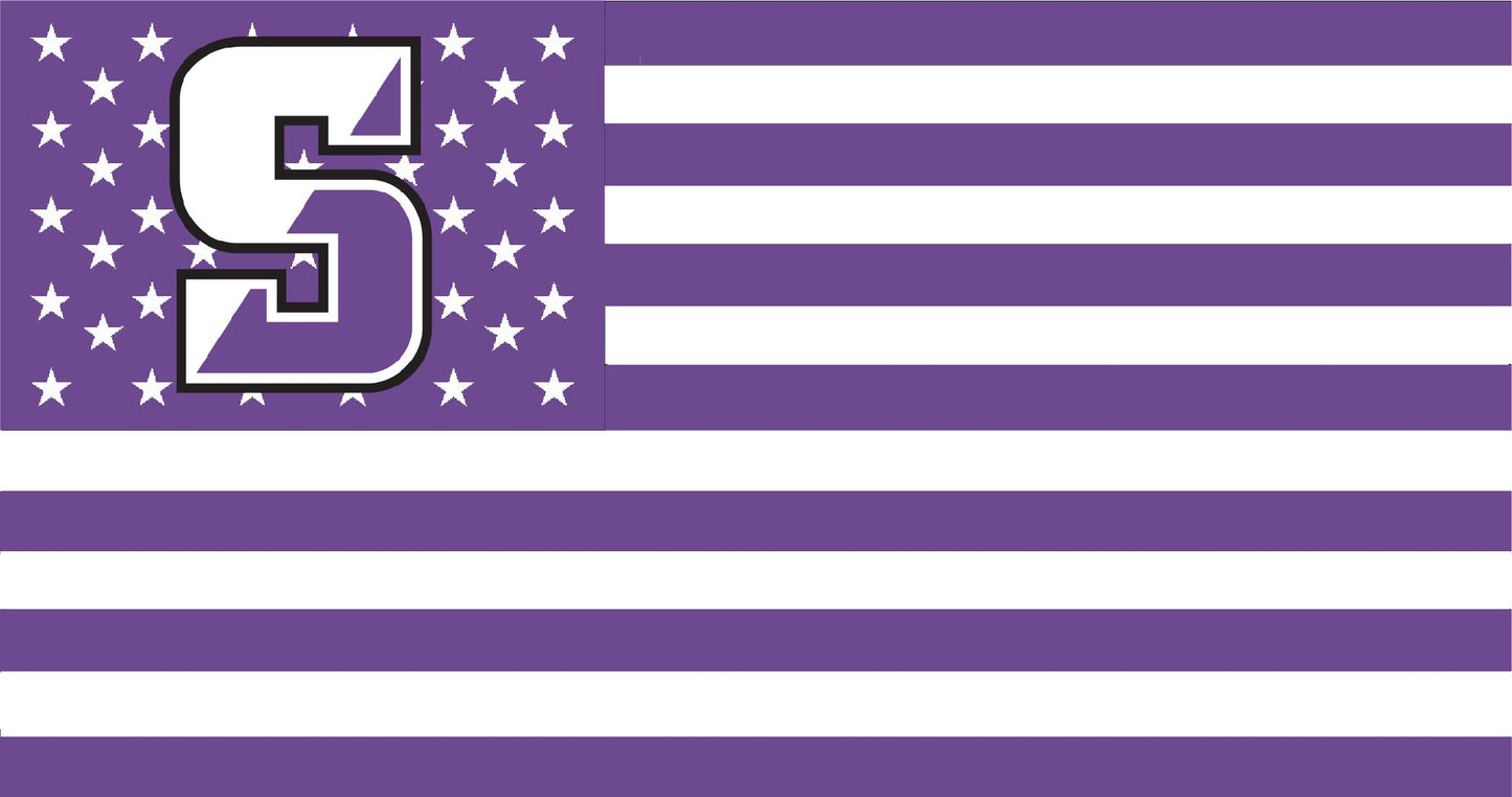 University of Scranton American Flag