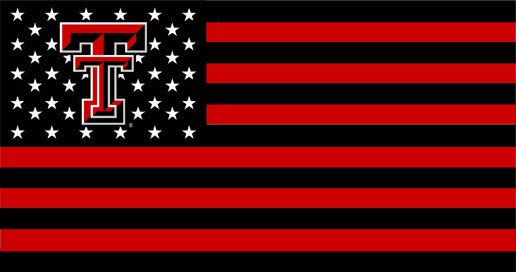 Texas Tech American Flag – Flags University