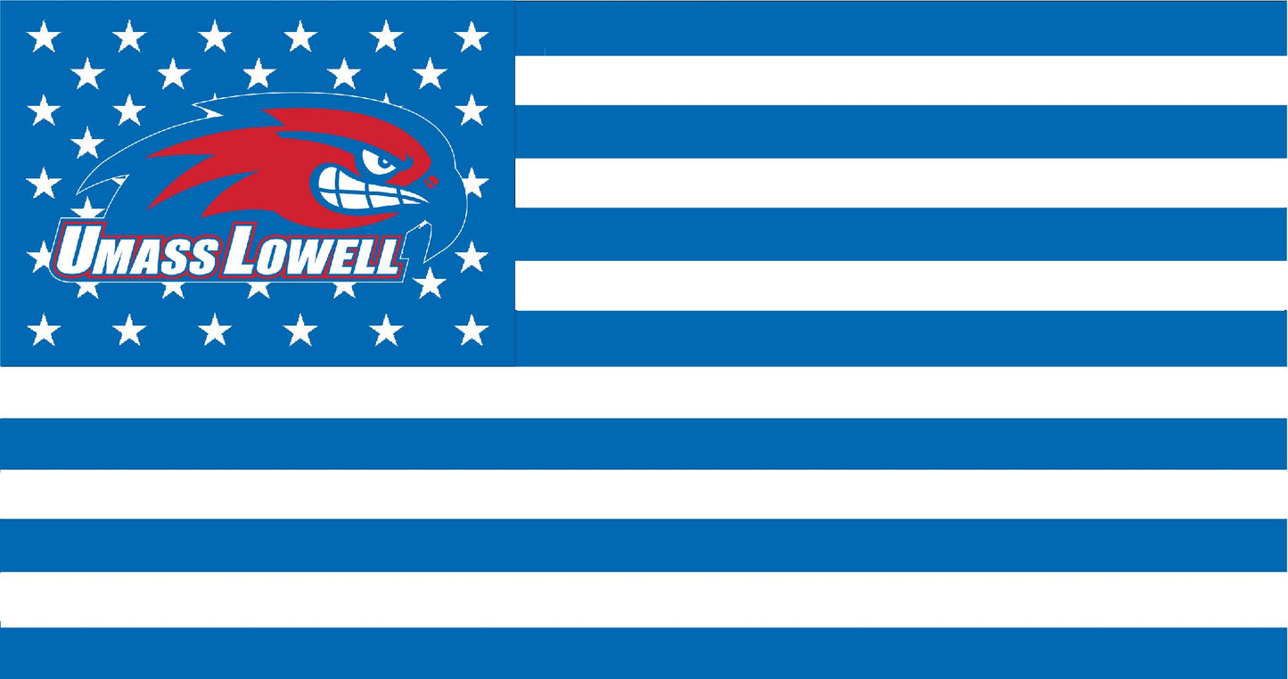 University of Massachusetts Lowell American Flag
