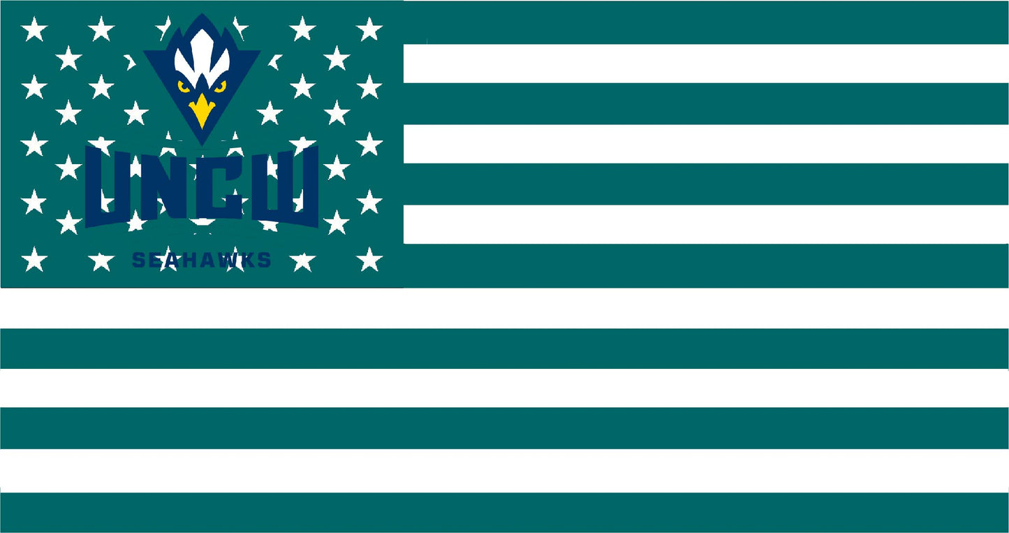 University of North Carolina Wilmington American Flag
