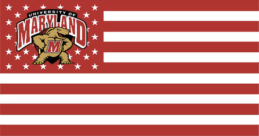 University of Maryland American Flag