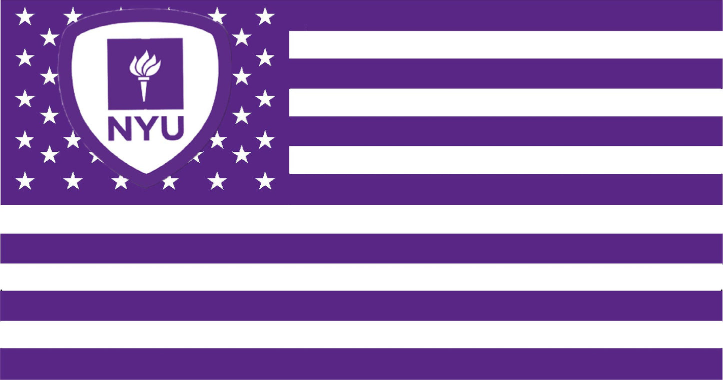 New York University American Flag