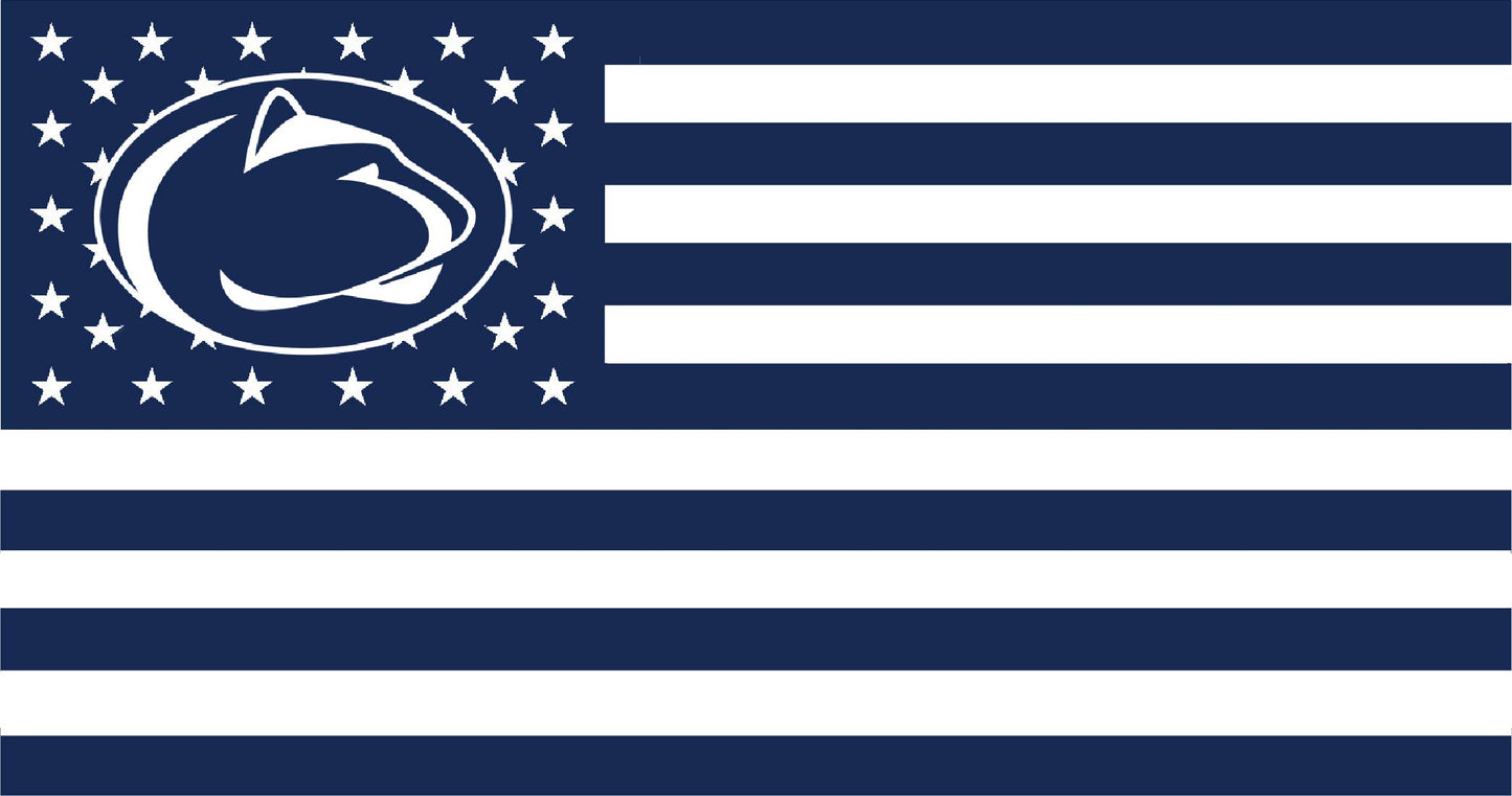 Penn State American Flag