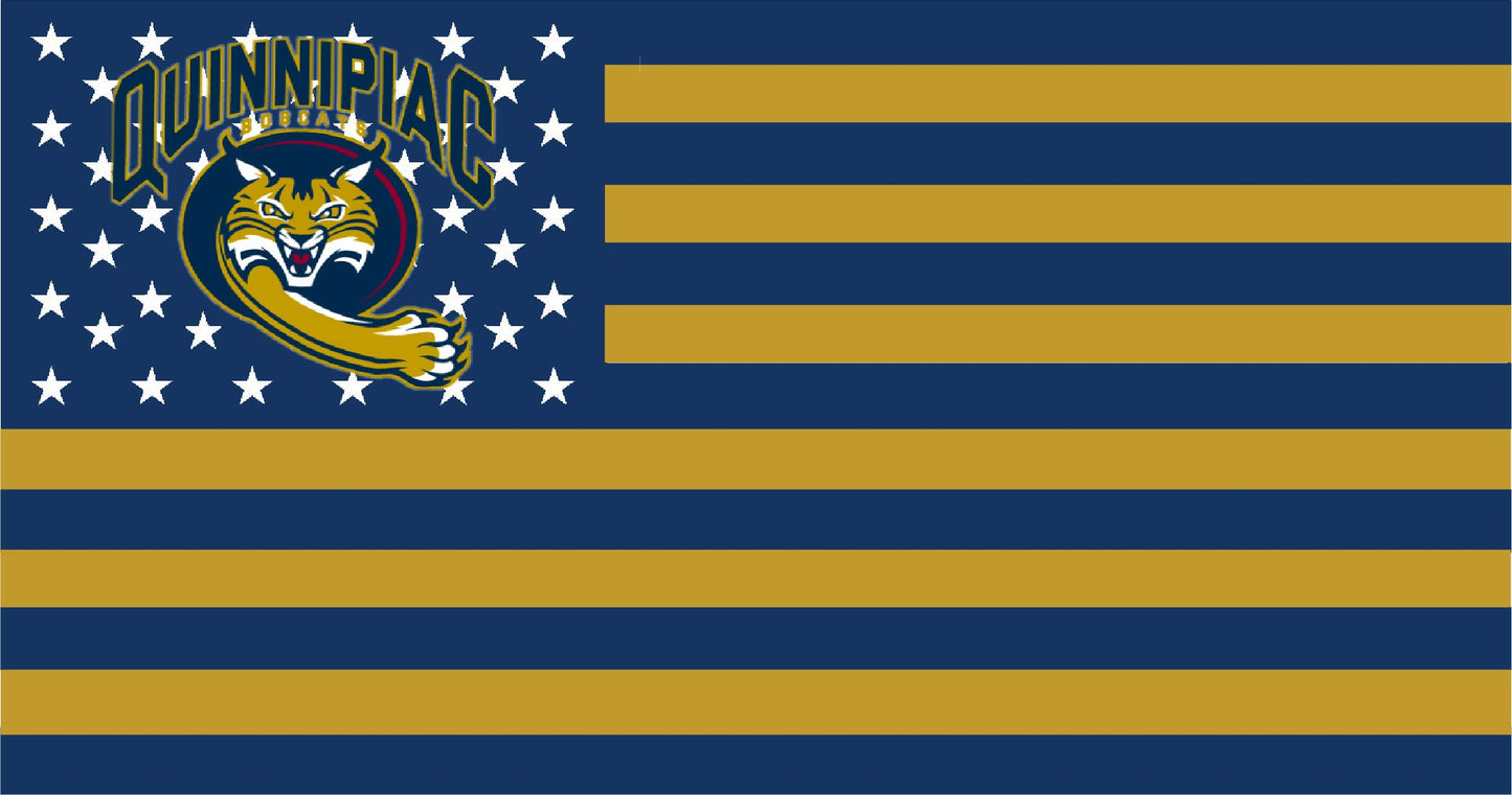 Quinnipiac University American Flag