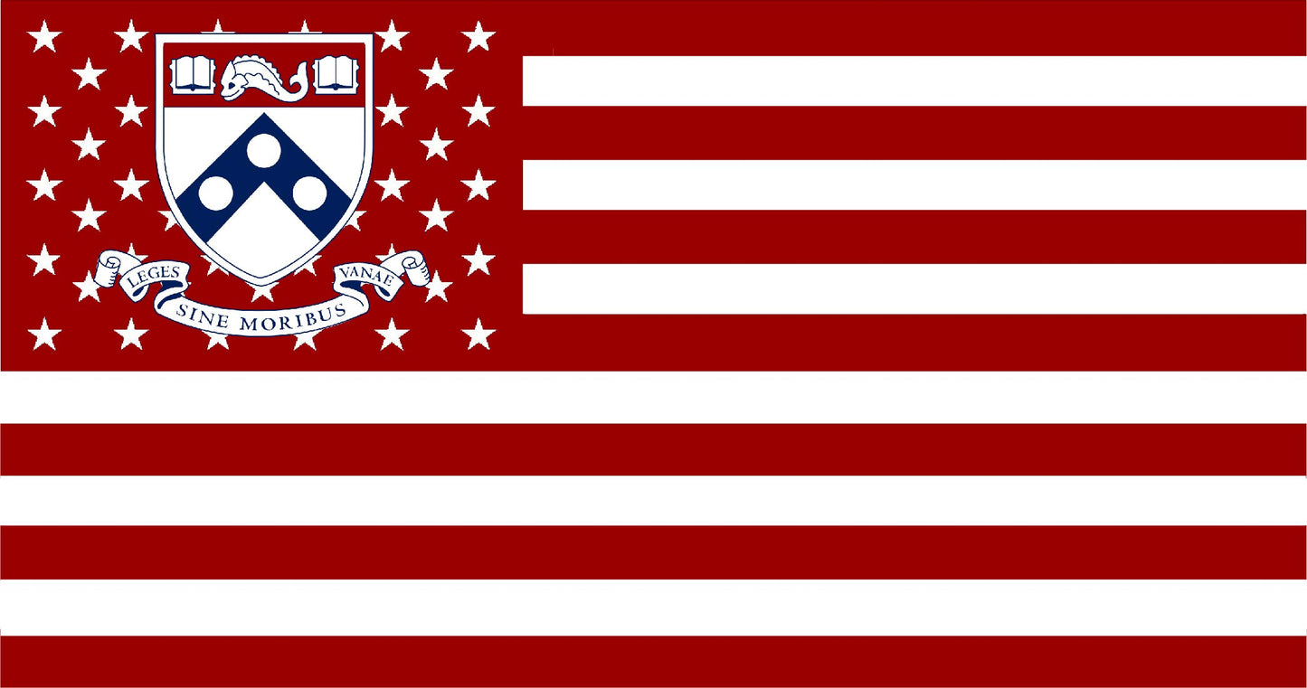 University of Pennsylvania American Flag