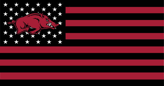 University of Arkansas American Flag