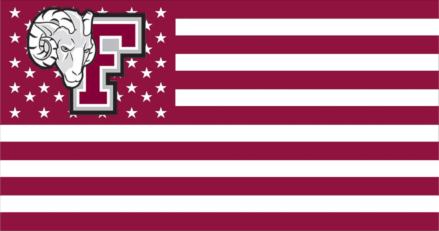 Fordham University American Flag