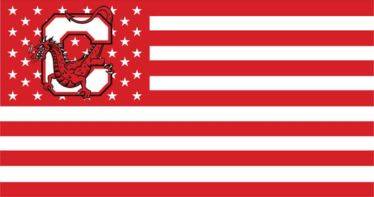 SUNY Cortland American Flag