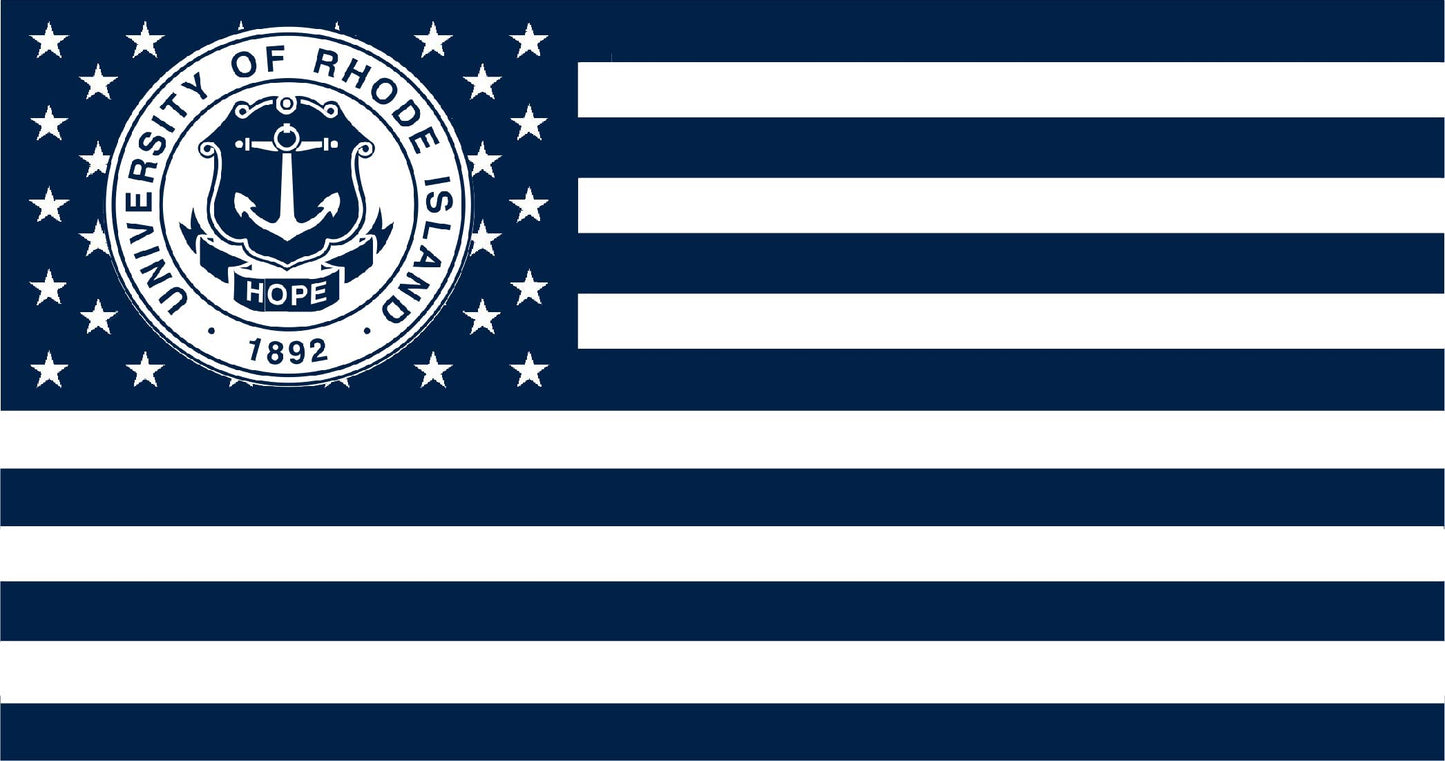University of Rhode Island American Flag