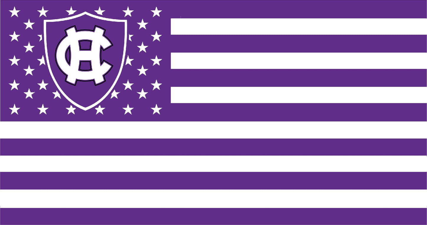 College of the Holy Cross American Flag