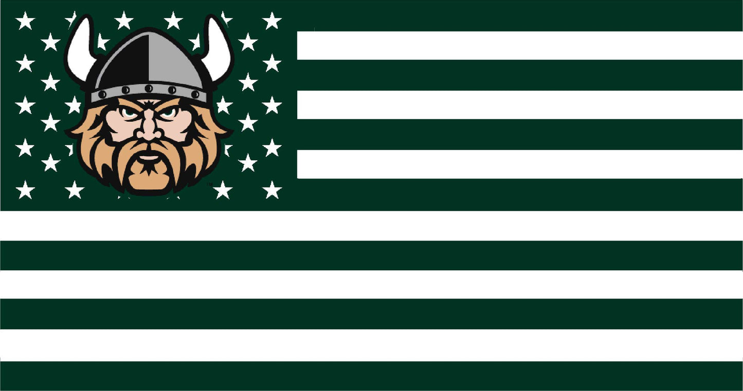 Cleveland State University American Flag