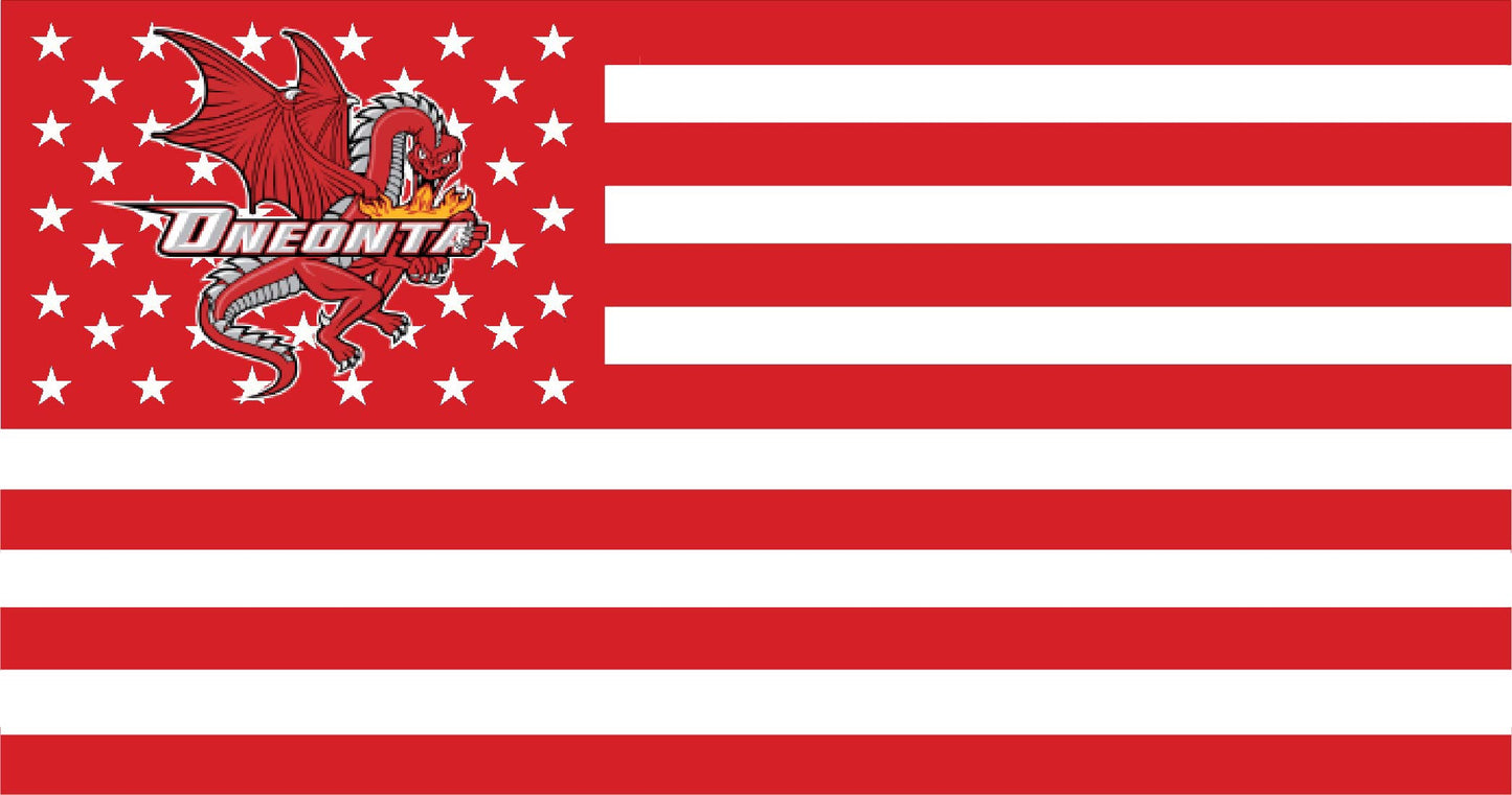 SUNY Oneonta American Flag