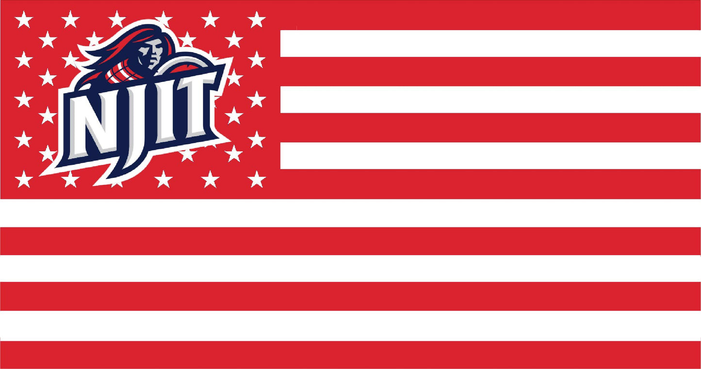 NJIT American Flag