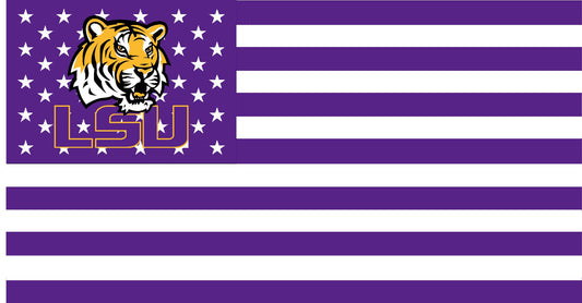 LSU American Flag