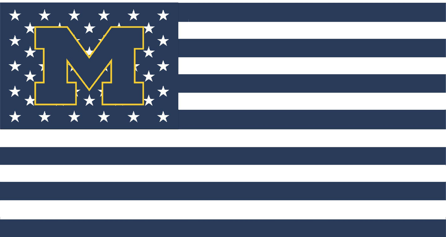 University of Michigan American Flag – Flags University