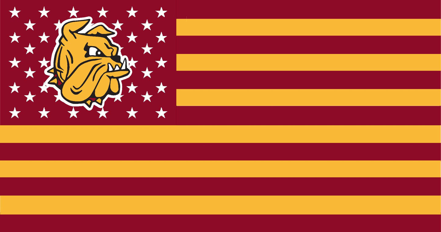 University of Minnesota - Duluth American Flag