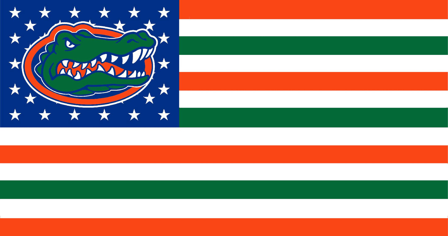 University of Florida American Flag